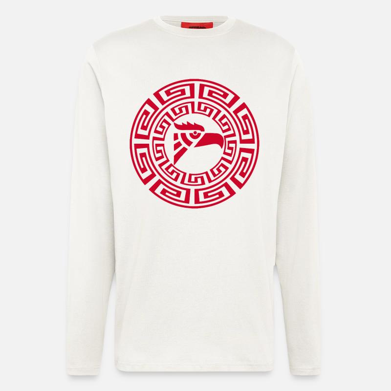 Red Eagle Emblem - Longsleeve - made by SPREAD  - OFF WHITE