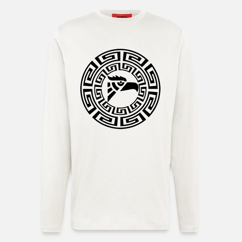 Black Eagle Emblem - Longsleeve - made by SPREAD  - OFF WHITE