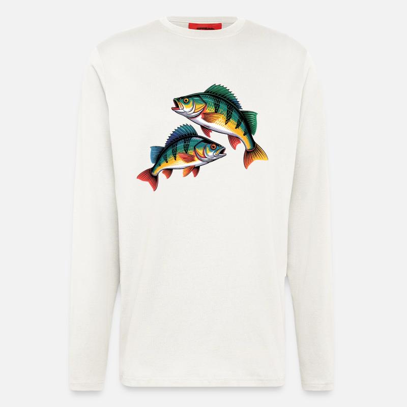 two perch - Longsleeve - made by SPREAD  - OFF WHITE