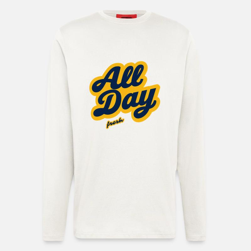 All Day Fresh - Langarmshirt - made by SPREAD  - OFF WHITE