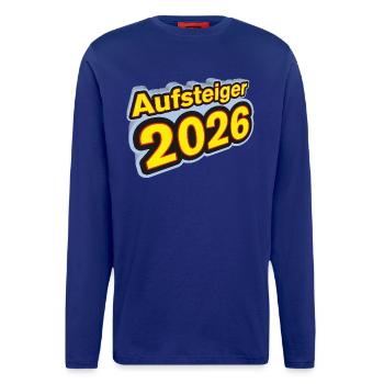 Aufsteiger 2026 Aufstieg - Langarmshirt - made by SPREAD  - Iconic Blue - Vorne