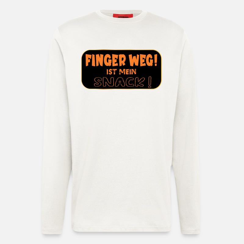 Hands off snack - Longsleeve - made by SPREAD  - OFF WHITE