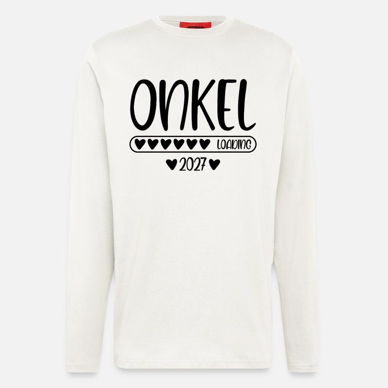 Uncle 2027 loading - Longsleeve - made by SPREAD  - OFF WHITE