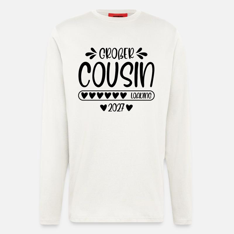 Big Cousin 2027 loading - Longsleeve - made by SPREAD  - OFF WHITE