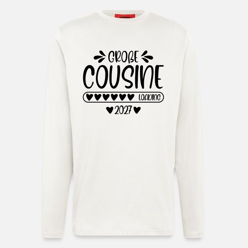 Big Cousin 2027 loading - Longsleeve - made by SPREAD  - OFF WHITE