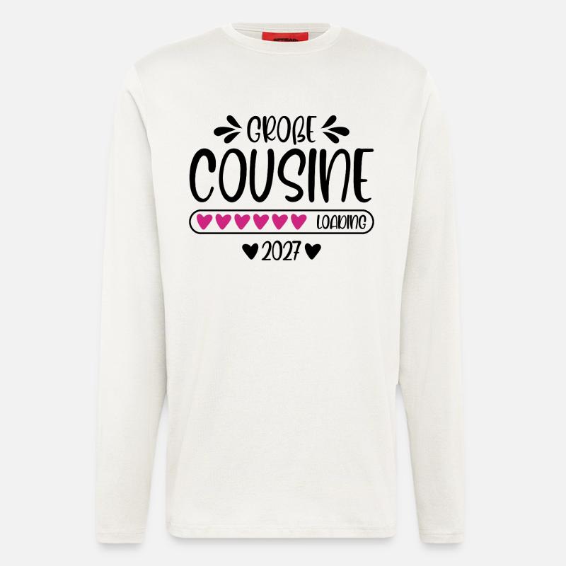 Big Cousin 2027 loading - Longsleeve - made by SPREAD  - OFF WHITE