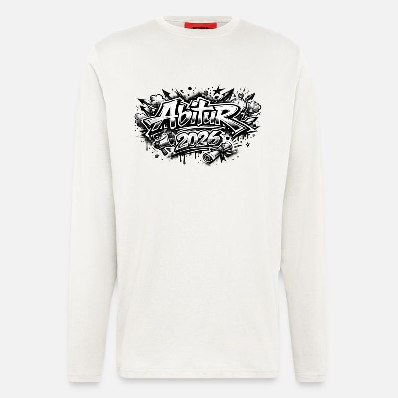 Graffiti 2026 Sprühkunst - Langarmshirt - made by SPREAD  - OFF WHITE