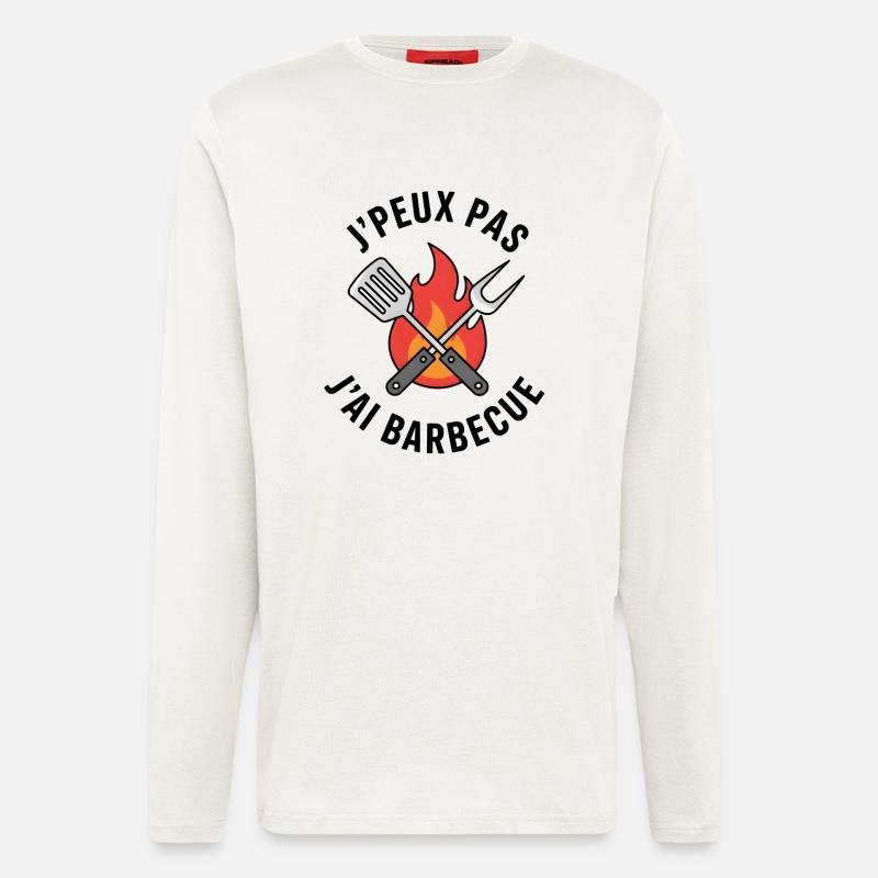 Flame Grill and Crossover Tools - Longsleeve - made by SPREAD  - OFF WHITE