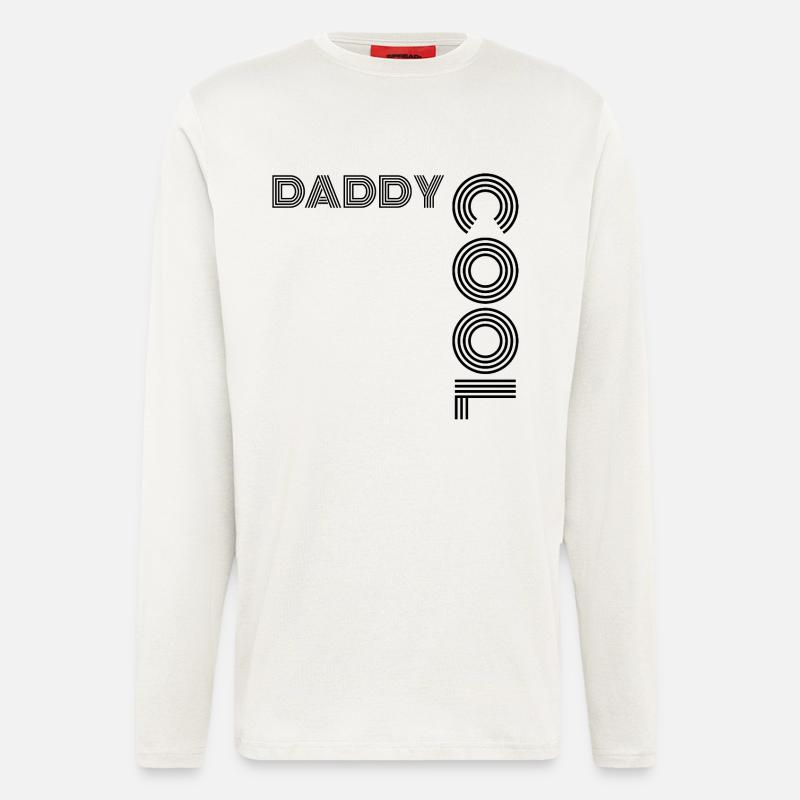 Daddy Cool Father Gift - Longsleeve - made by SPREAD  - OFF WHITE