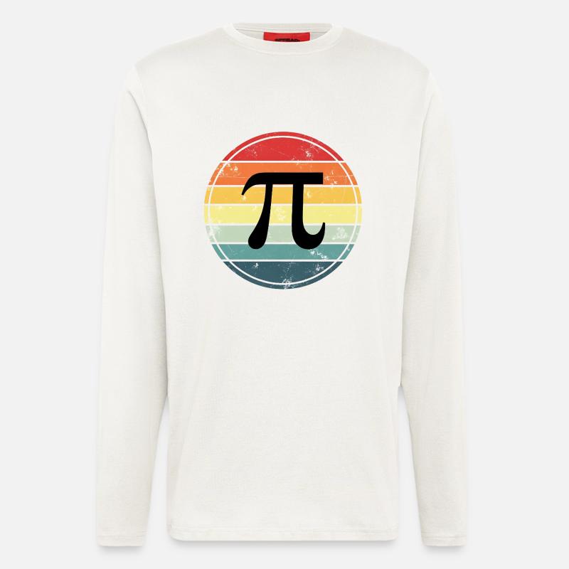 Pi Mathematics - Longsleeve - made by SPREAD  - OFF WHITE