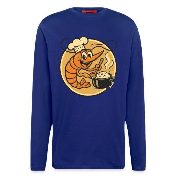 Lobster Chef Cartoon Pot - Longsleeve - made by SPREAD  - OFF WHITE - Front