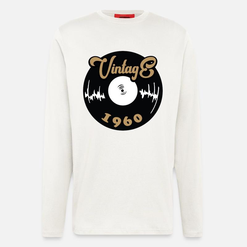 1960's Vintage Birthday Gift - Longsleeve - made by SPREAD  - OFF WHITE