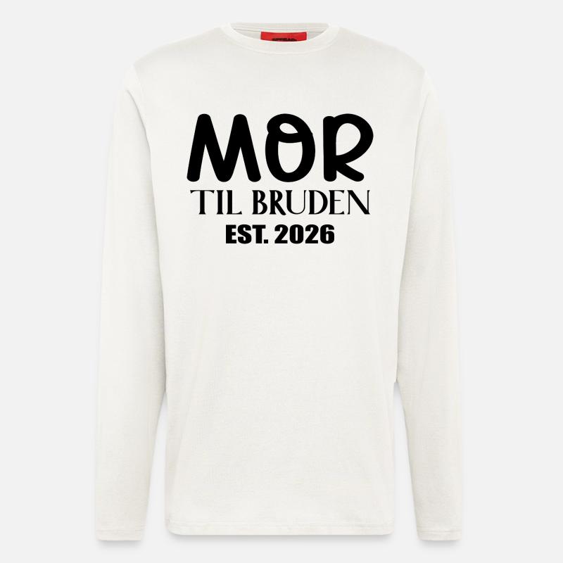 Mutter der Braut 2026 - Langarmshirt - made by SPREAD  - OFF WHITE