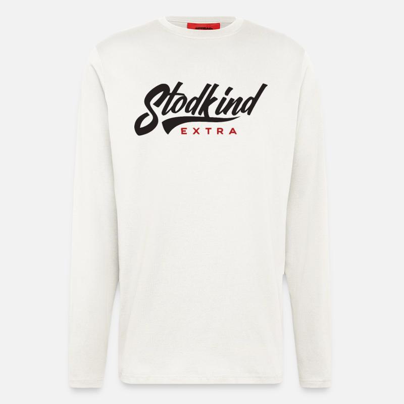 Stodkind Extra Black - Langarmshirt - made by SPREAD  - OFF WHITE