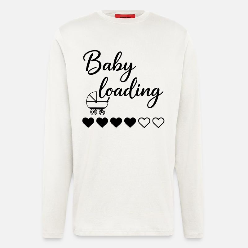 Baby Loading - Langarmshirt - made by SPREAD  - OFF WHITE