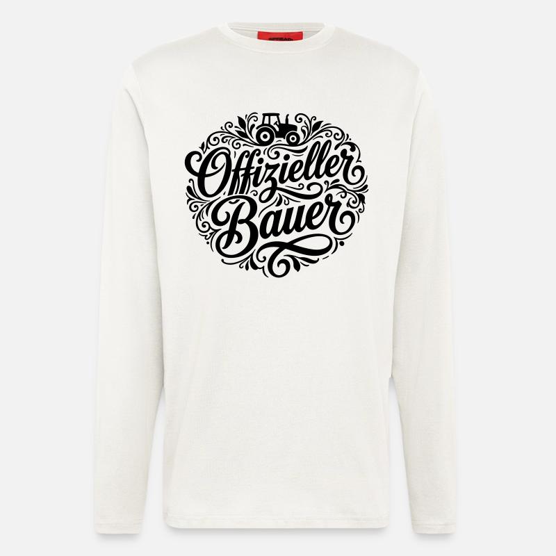 Offizieller Bauer - Langarmshirt - made by SPREAD - OFF WHITE