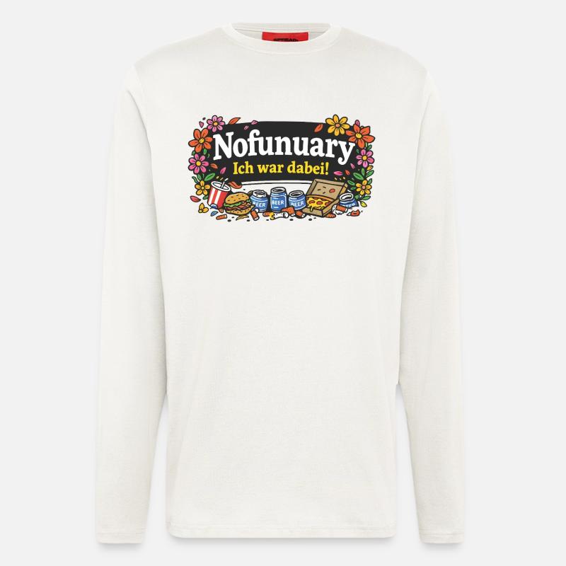 Nofunuary - Langarmshirt - made by SPREAD  - OFF WHITE