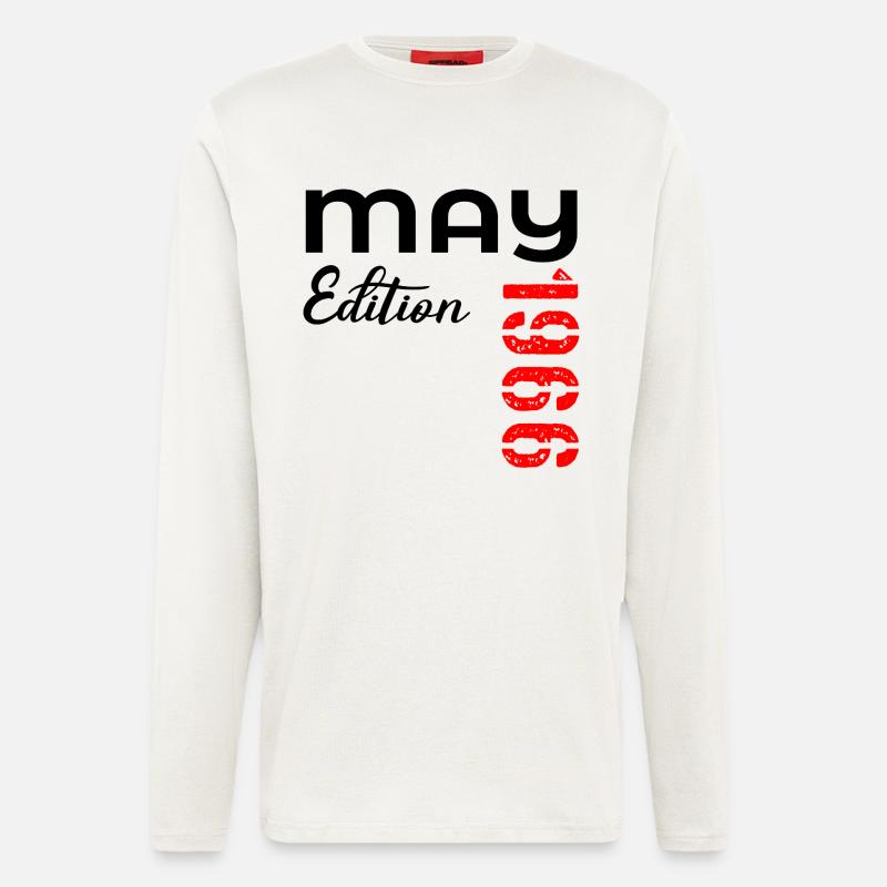 60th Birthday May 1966 - Longsleeve - made by SPREAD  - OFF WHITE