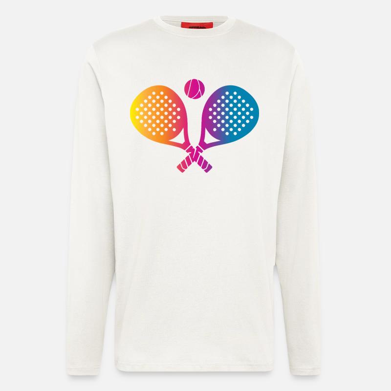 Padel Sport - Langarmshirt - made by SPREAD - OFF WHITE