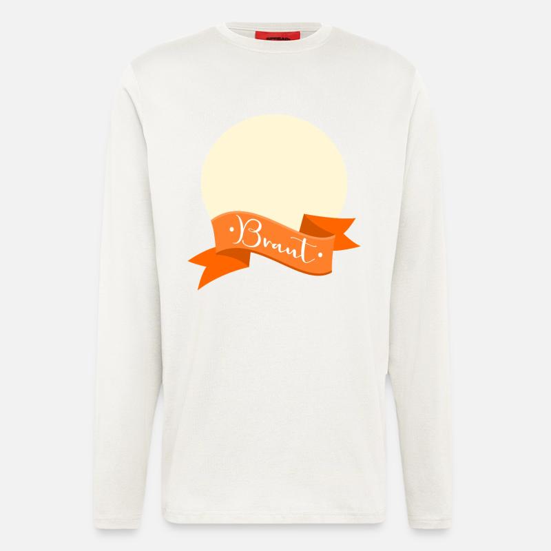 Braut Schleife - Langarmshirt - made by SPREAD  - OFF WHITE
