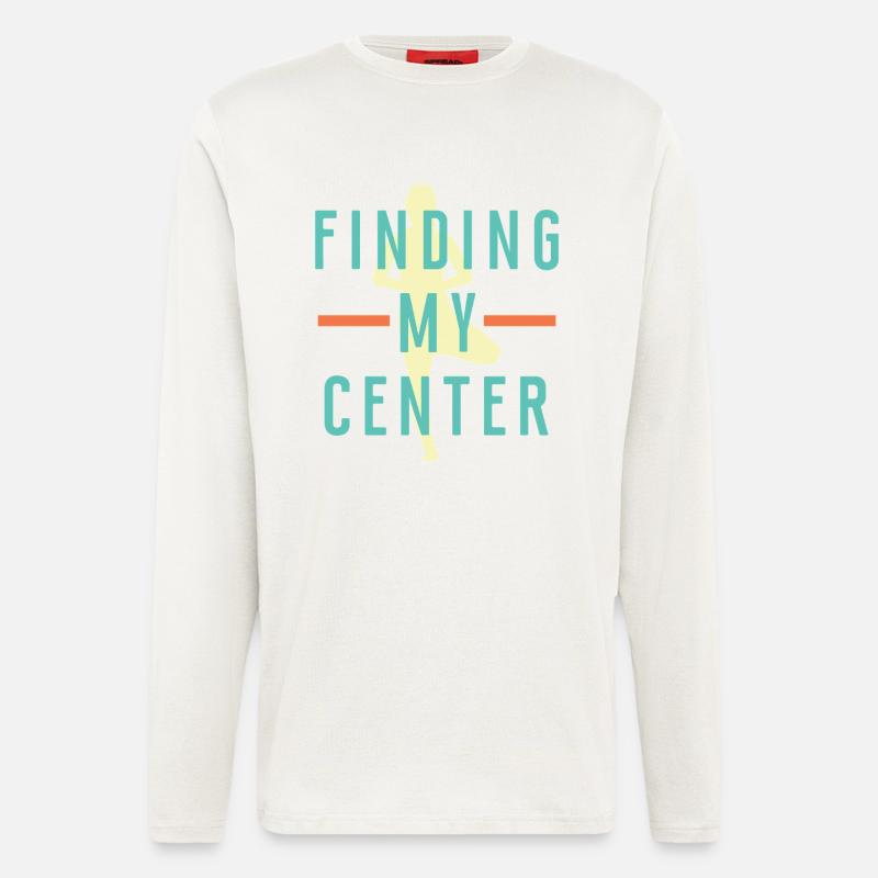 Yoga - Langarmshirt - made by SPREAD - OFF WHITE