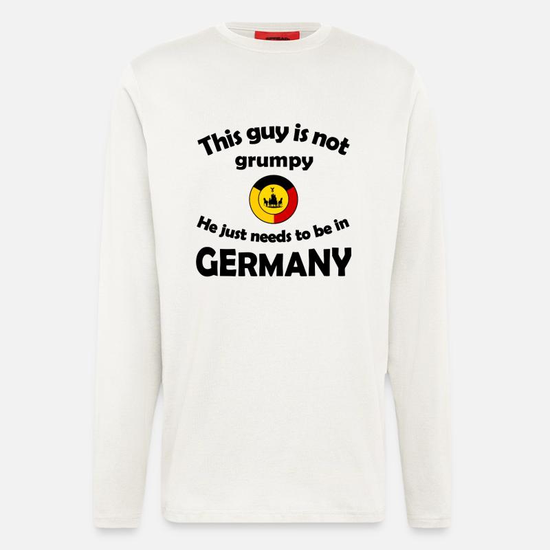 Deutscher Farbenring Wappen - Langarmshirt - made by SPREAD  - OFF WHITE