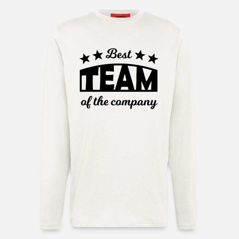 Team Player - Longsleeve - made by SPREAD  - OFF WHITE