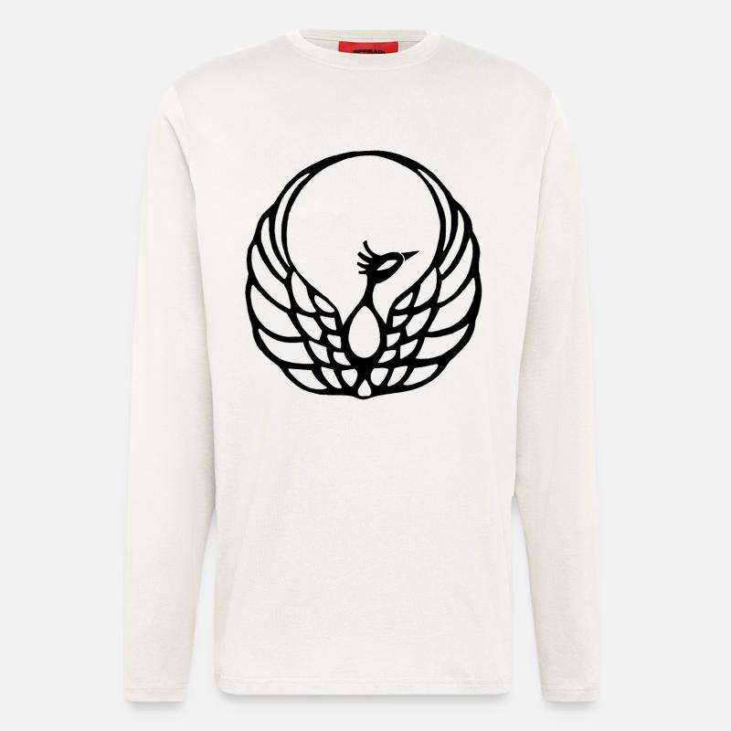 Black Phoenix - Longsleeve - made by SPREAD  - OFF WHITE