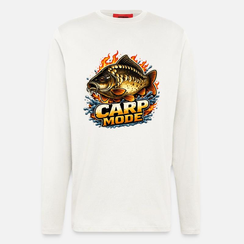 Carp Mode - Longsleeve - made by SPREAD  - OFF WHITE