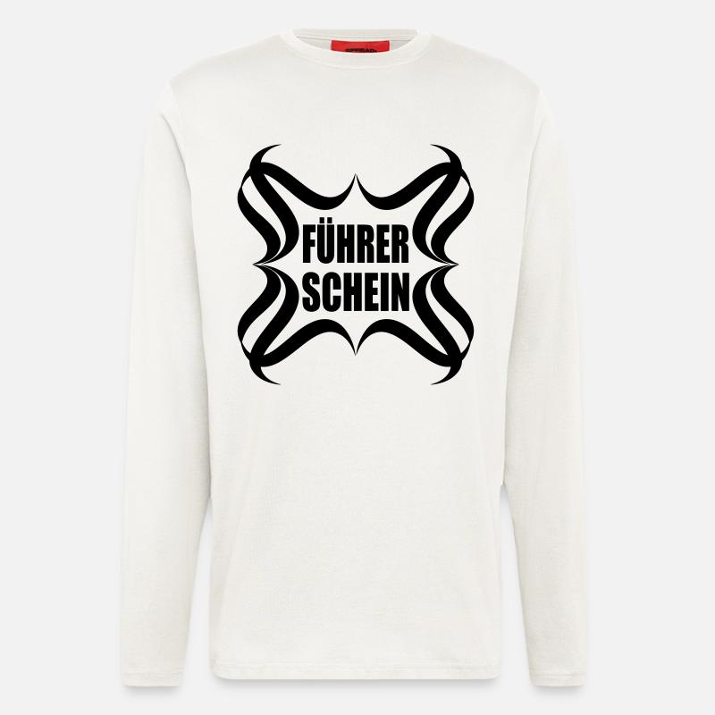 Congratulations driver's license passed - Longsleeve - made by SPREAD  - OFF WHITE