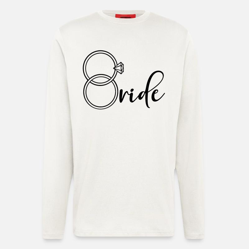 Engagement Ring Bride - Longsleeve - made by SPREAD  - OFF WHITE