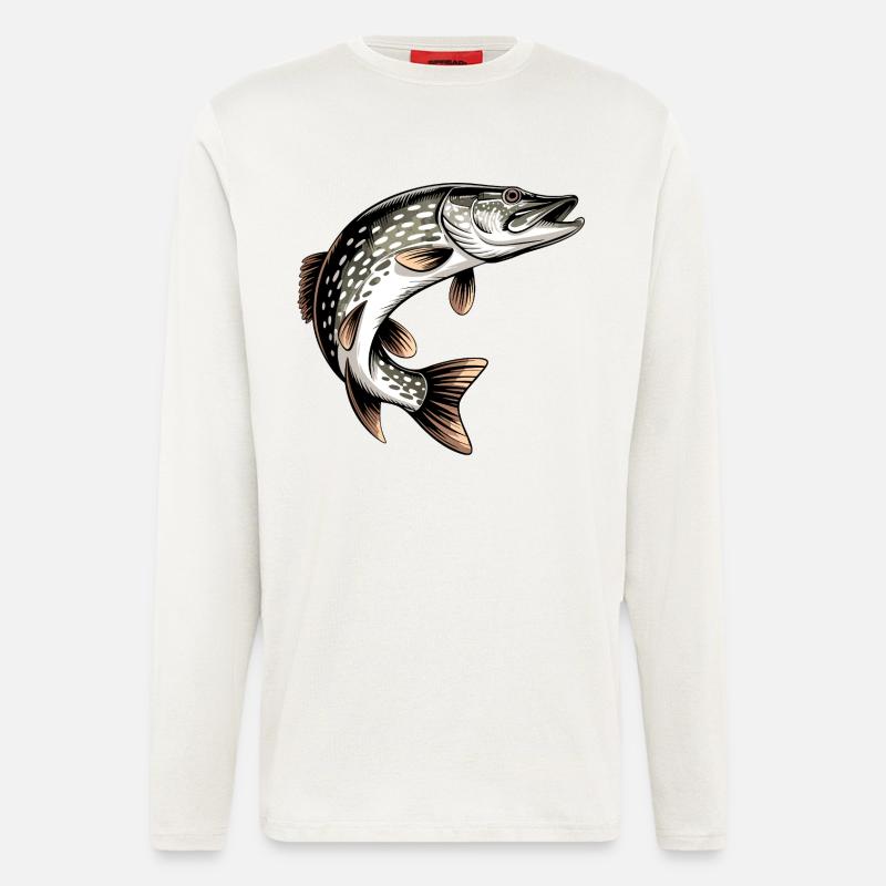 Hecht Design - Manches longues bio décontracté fabriqué en UE - OFF WHITE