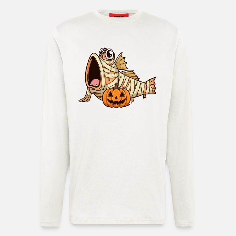 Halloween Mudskipper - Longsleeve - made by SPREAD  - OFF WHITE