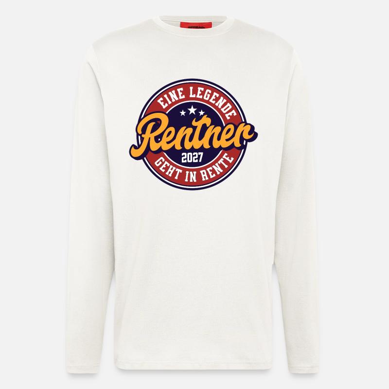 Pensioners 2027 - Longsleeve - made by SPREAD  - OFF WHITE