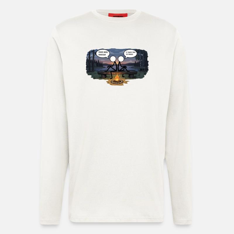 Savo Guys Duo 20 Tango - Langarmshirt - made by SPREAD  - OFF WHITE