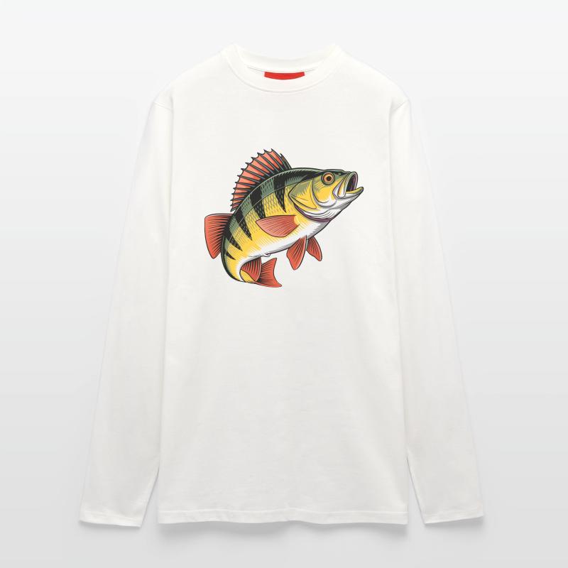 Springender Barsch Langarmshirt - made by SPREAD 