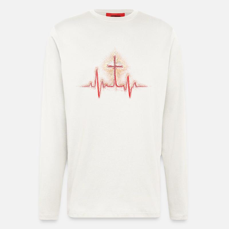Chaplain, cleric, pastor - Longsleeve - made by SPREAD  - OFF WHITE