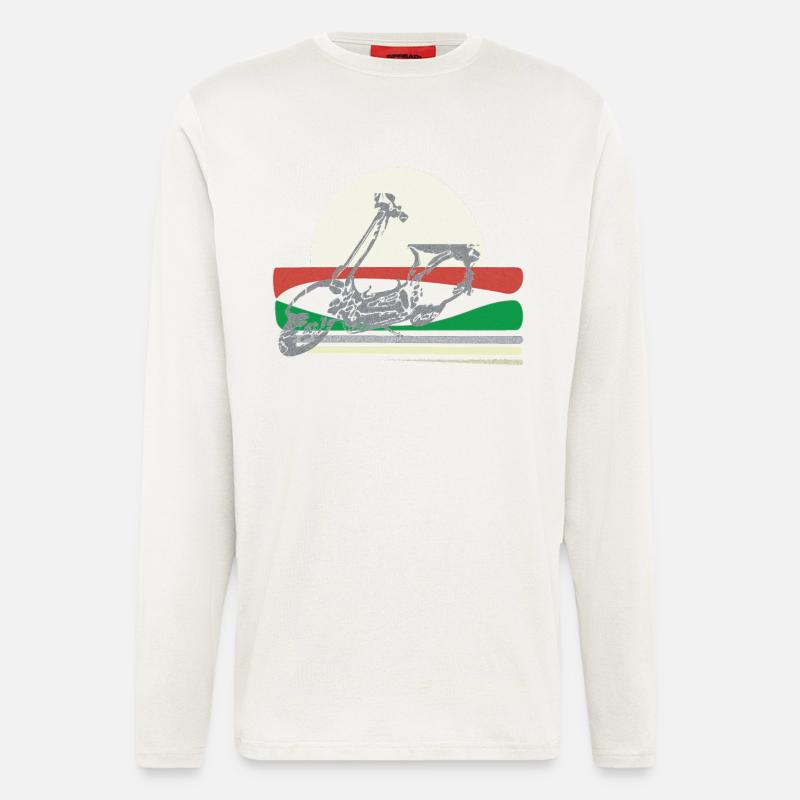 Scooter Scooter Summer - Longsleeve - made by SPREAD - OFF WHITE