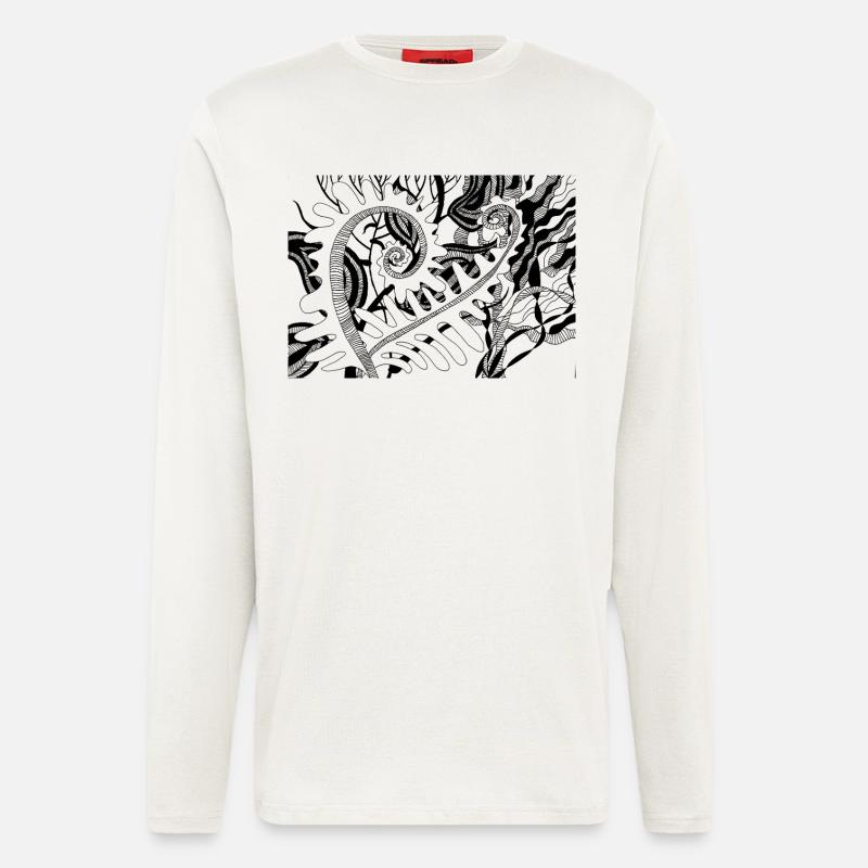 farn - Langarmshirt - made by SPREAD  - OFF WHITE
