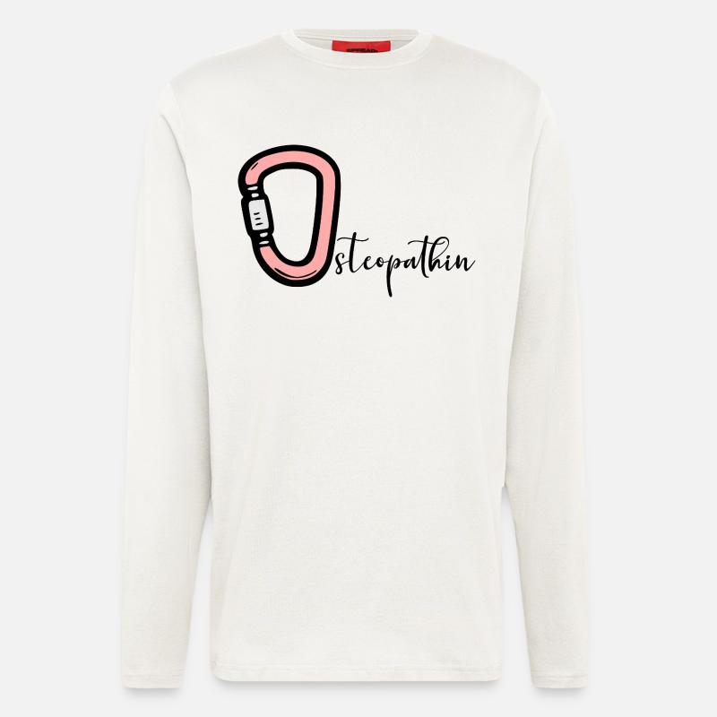 Osteopathy Osteopath - Longsleeve - made by SPREAD  - OFF WHITE