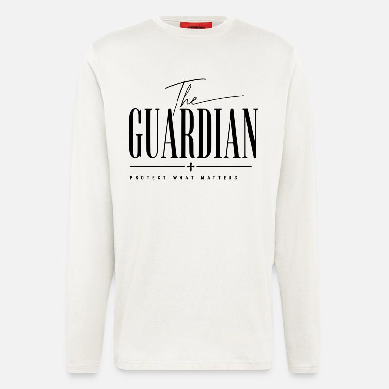 The Guardian - Protect What Matters - Langarmshirt - made by SPREAD  - OFF WHITE