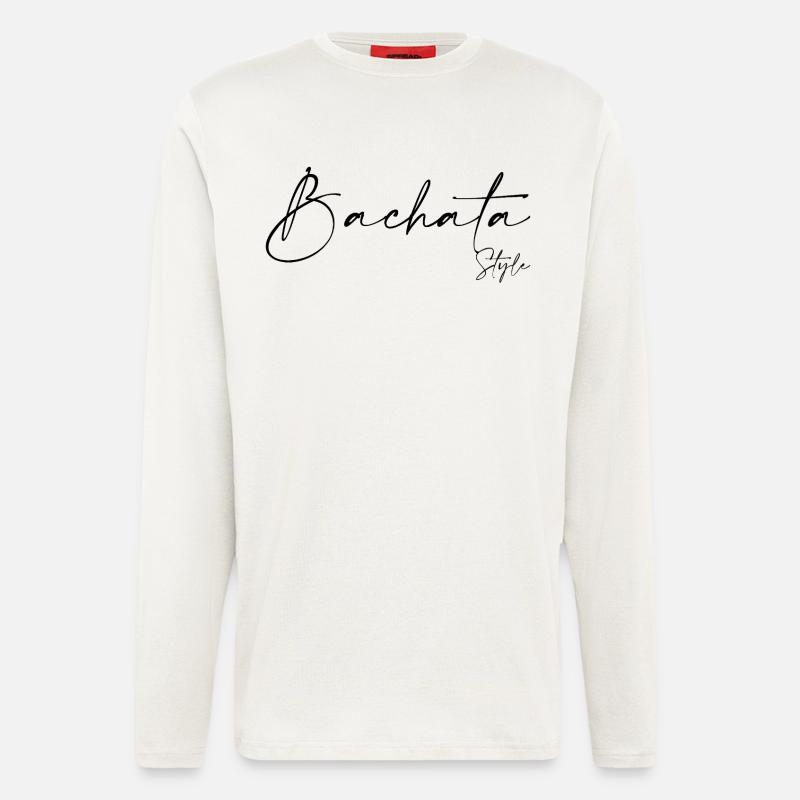 Bachata - Langarmshirt - made by SPREAD - OFF WHITE