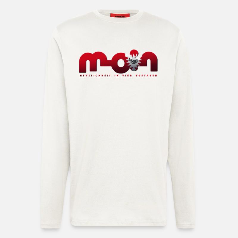 Moin - Langarmshirt - made by SPREAD - OFF WHITE