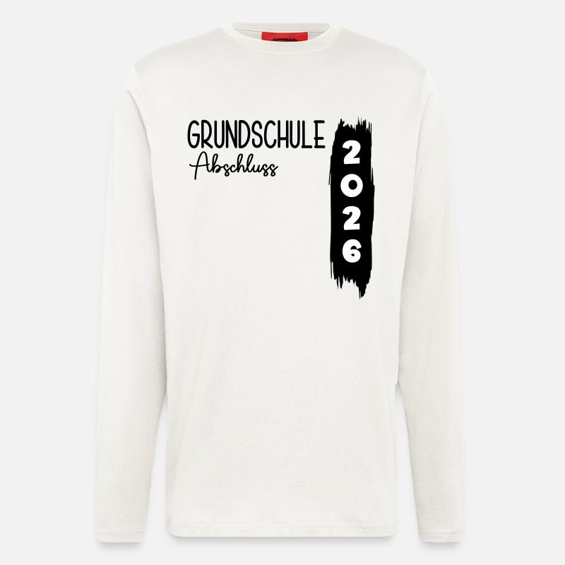 Grundschule Abschluss 2026 - Langarmshirt - made by SPREAD  - OFF WHITE