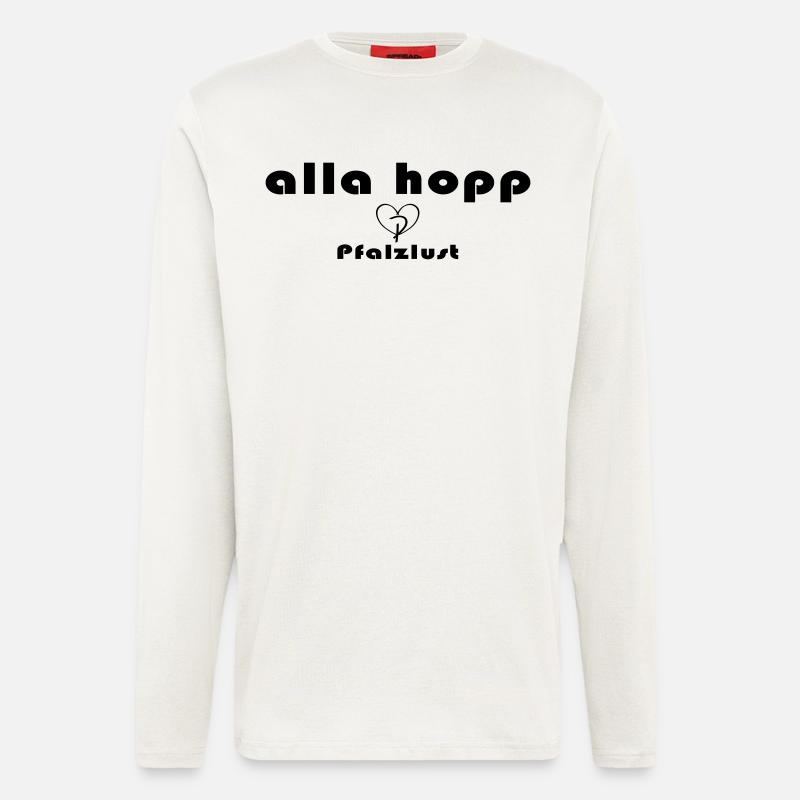 alla hopp - Langarmshirt - made by SPREAD  - OFF WHITE
