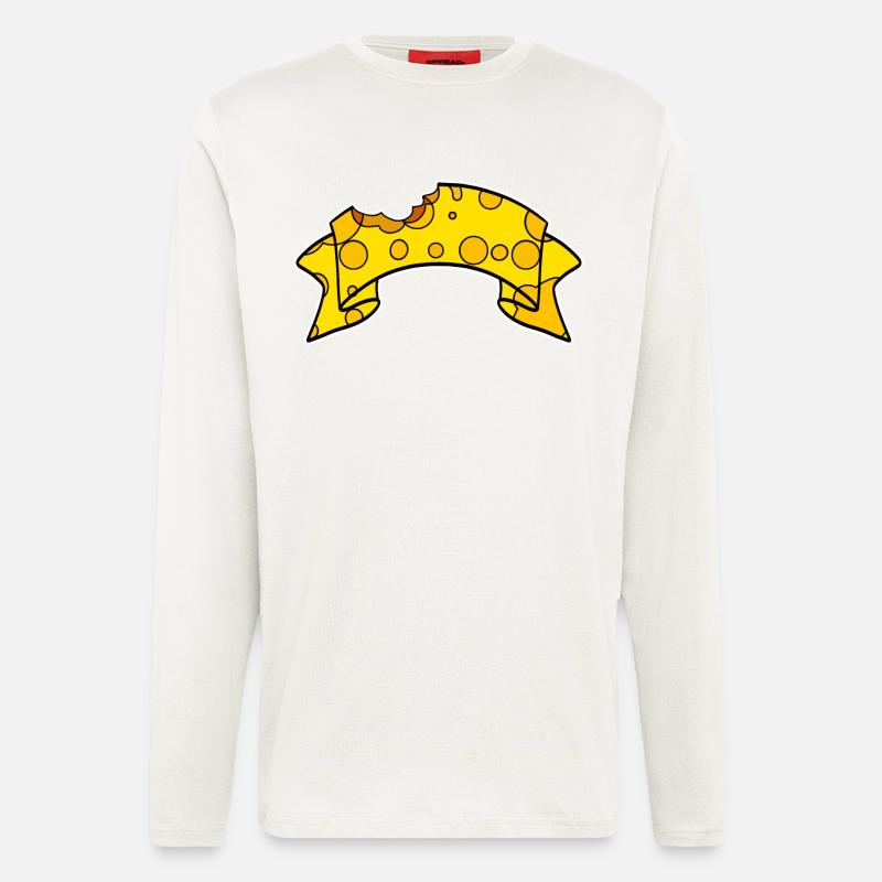 Banner Cheese - Longsleeve - made by SPREAD  - OFF WHITE