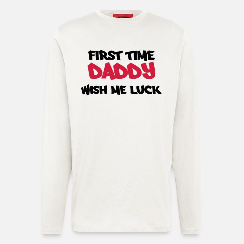 First time Daddy - Longsleeve - made by SPREAD  - OFF WHITE