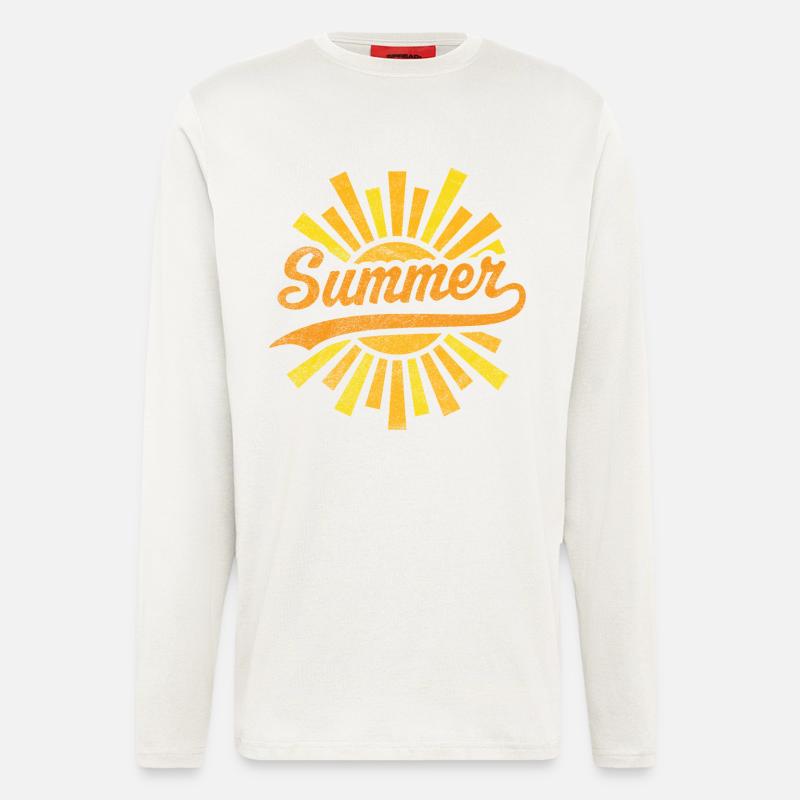 Sommersonne - Langarmshirt - made by SPREAD  - OFF WHITE