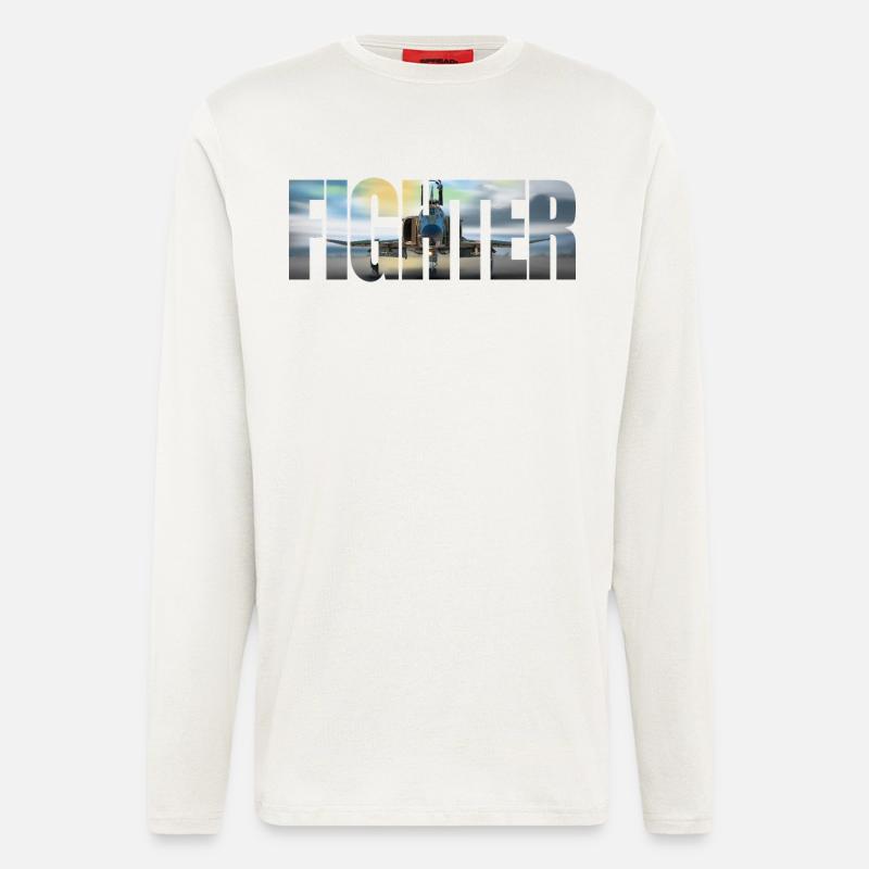 Fighter F-4 Phantom - Longsleeve - made by SPREAD  - OFF WHITE