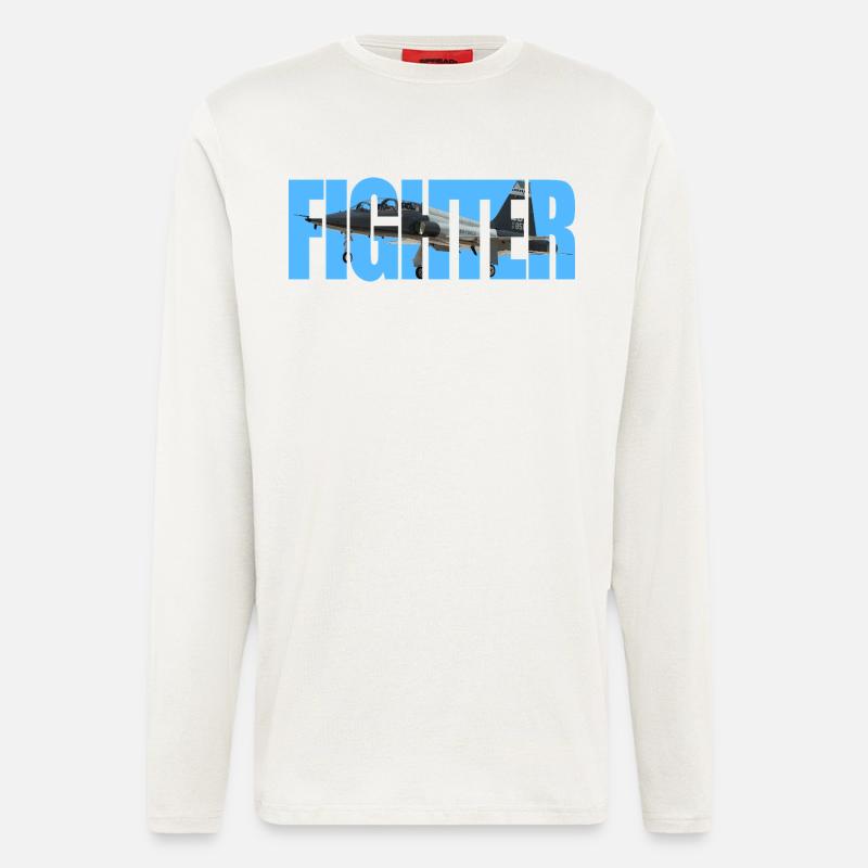 Fighter T-38 Talon - Longsleeve - made by SPREAD  - OFF WHITE